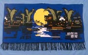 Xilankapu wall hanging "bright moon in the hometown"